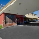 Front view of City Center Motel Phoenix Downtown near Van Buren Street