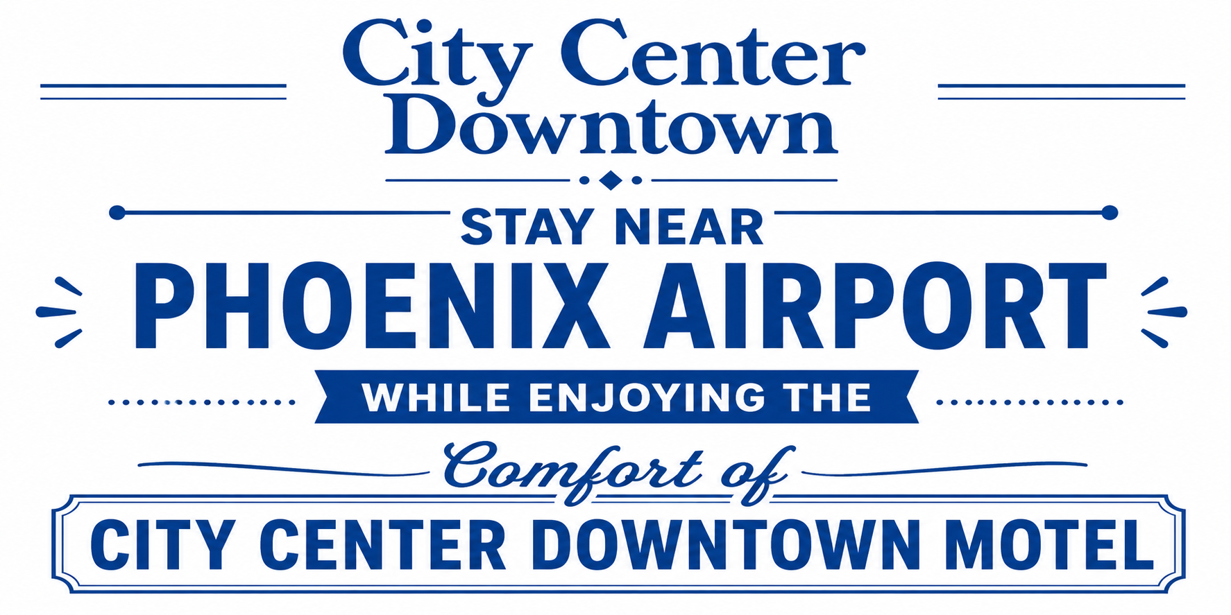 Stay Near Phoenix Airport While Enjoying the Comfort of City Center Downtown Motel